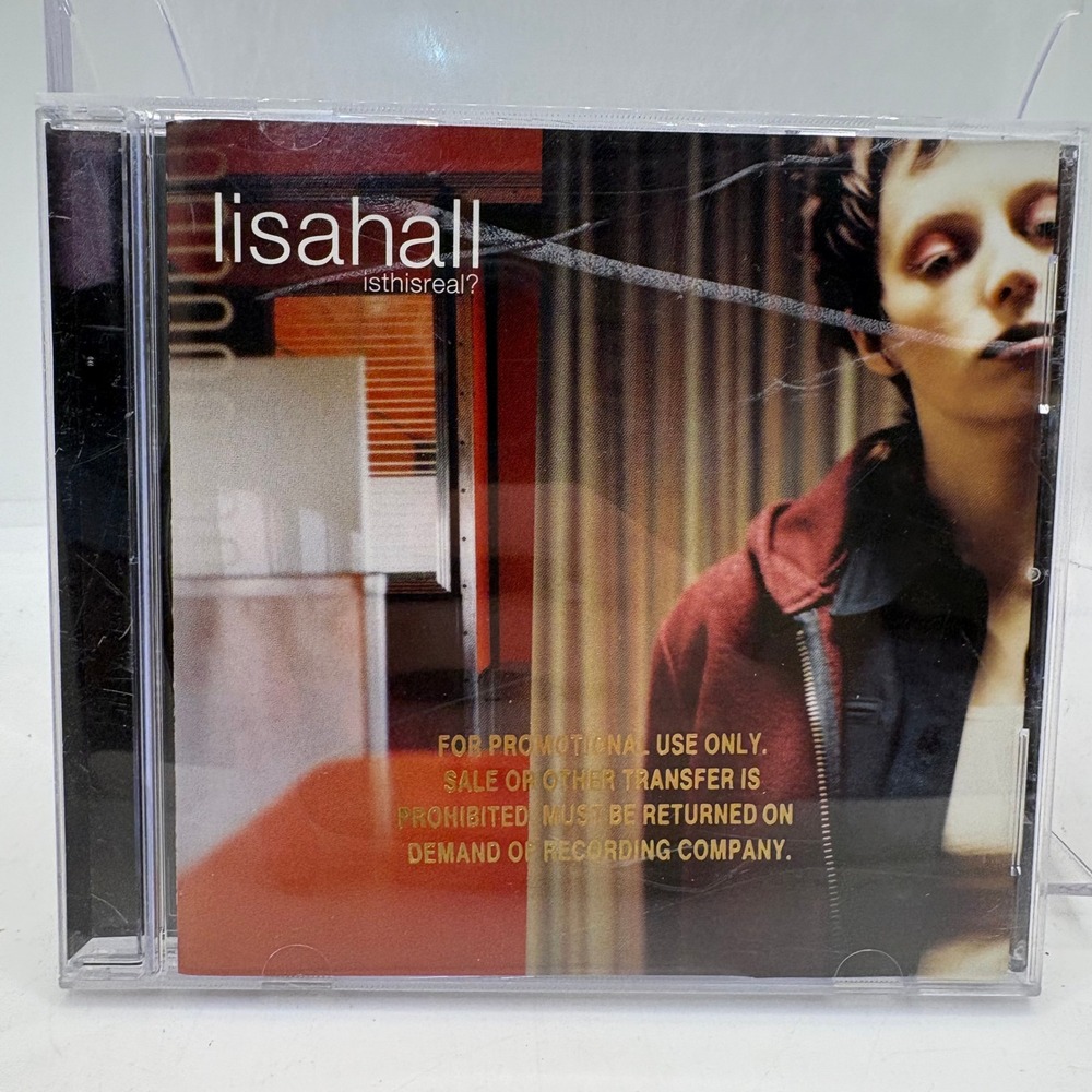 Lisa Hall Is This Real? CD‎ 1998 Reprise Records Promo Alternative Pop Rock